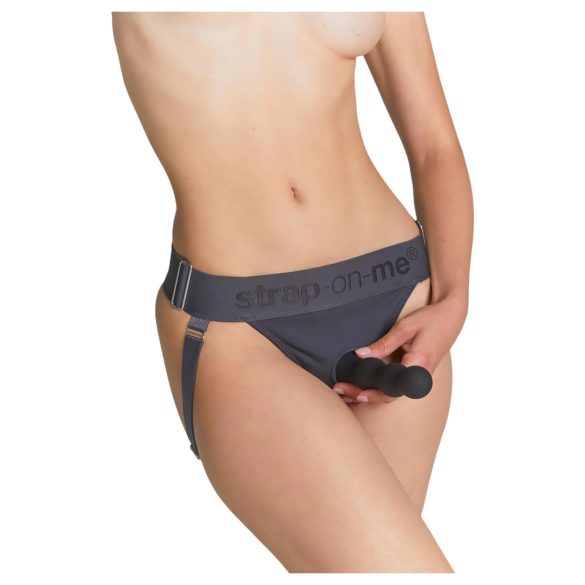 Strap-on-me - donje rublje za strap-on dildo - XS-XXL (siva)