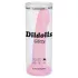 Dildolls Glitzy - Silikonski dildo sa vakumom (roze)