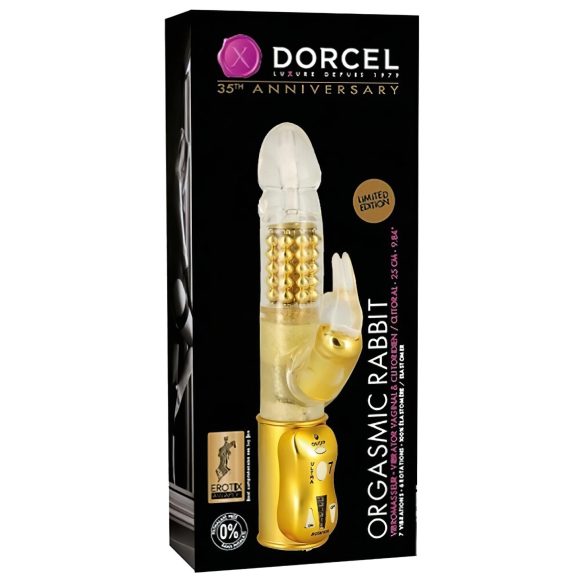 Dorcel Orgasmic Rabbit - vibrirajući zec sa zlatnim dizajnom