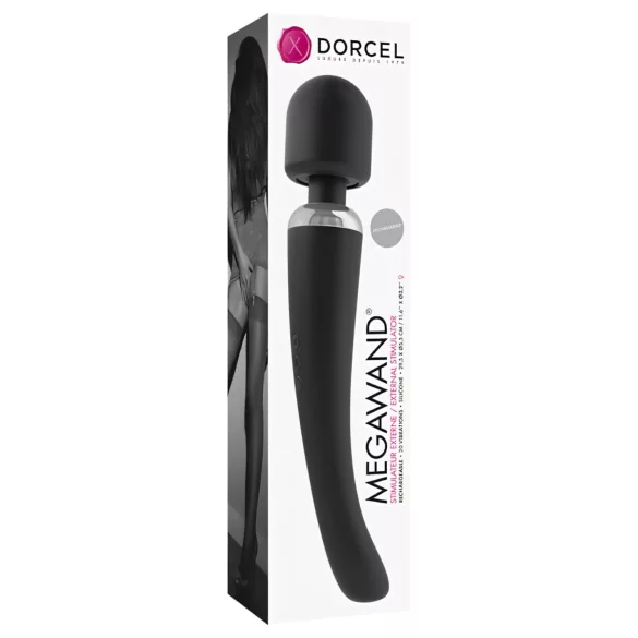 Dorcel Megawand - crni masažni vibrator sa akumulatorom