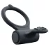 Dorcel Power Clit Plus - punjivi, vibrirajući prsten za penis (crni)