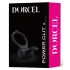 Dorcel Power Clit Plus - punjivi, vibrirajući prsten za penis (crni)