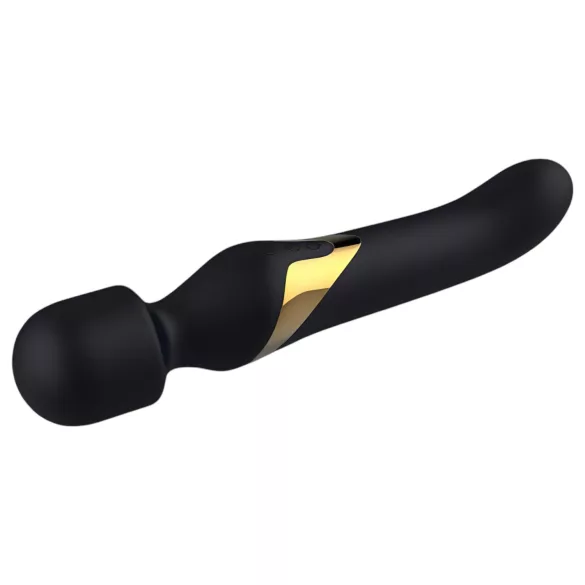 Dorcel Dvostruki Užitak Gold - 2u1 masažer i vibrator (crni)