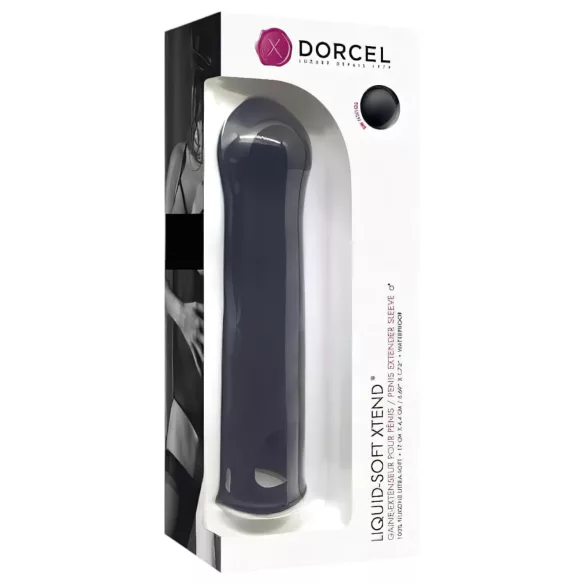 Dorcel Xtend crni mekani penis rukavac