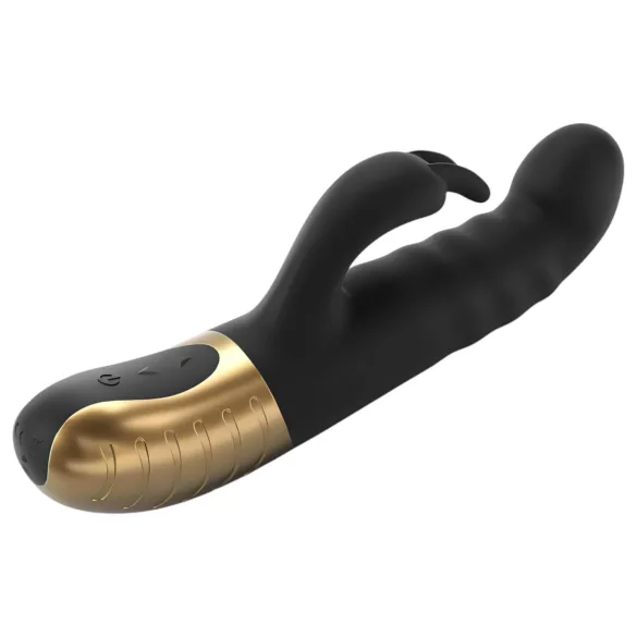 Dorcel G-stormer - akumulatorski, potiskujući vibrator sa klitoralnom rukom (crni)