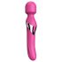 Dorcel Dual Orgasms - punjivi, 2‑u‑1 masažer vibrator (pink)