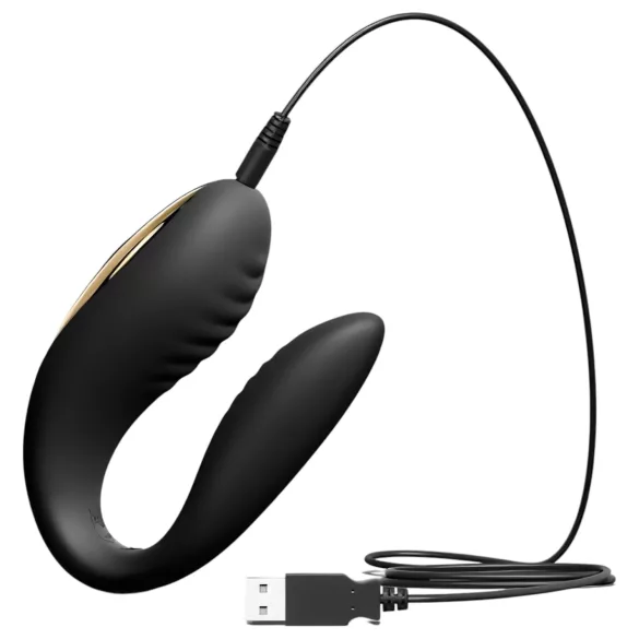 Dorcel savršeni ljubavnik - akumulatorski par-vibrator (crni)
