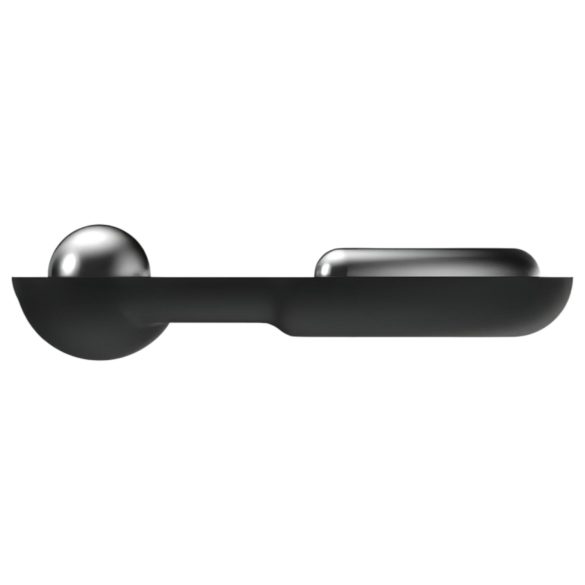 Dorcel Stronger prsten - penis prsten sa metalnim umetkom (crni)