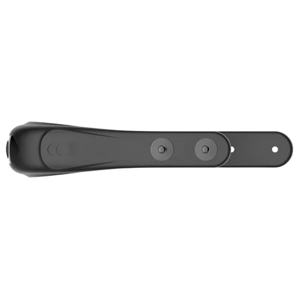 Funny Me - Punjivi podesivi vibracioni prsten za penis (crna)