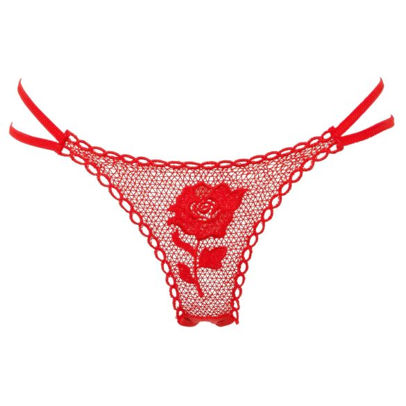Panty Rose - Gaćice skrivene u ruži - crvene (S-L)