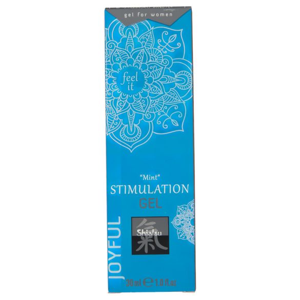 HOT Shiatsu Joyful - stimulativna krema za žene - menta (30ml)