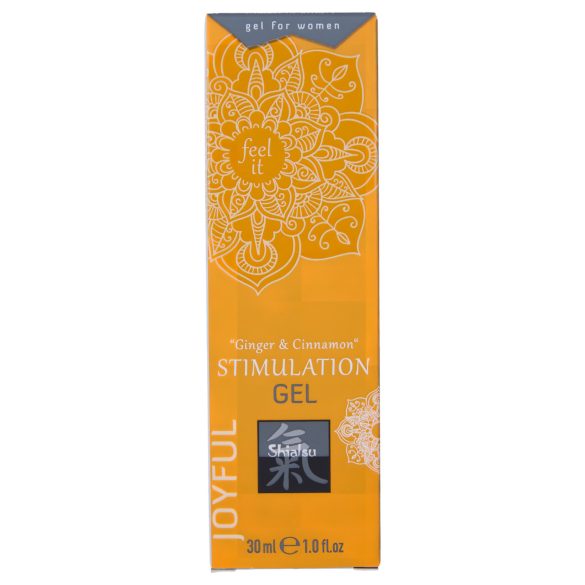 HOT Shiatsu - stimulirajuća krema za žene - đumbir i cimet (30ml)