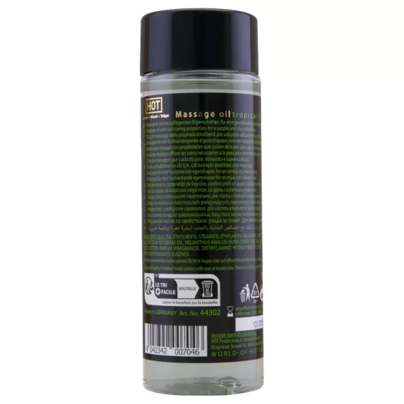 HOT ulje za masažu i negu kože - tropsko voće (100ml)
