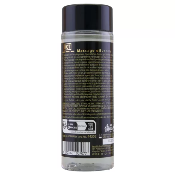 HOT ulje za masažu i negu kože - vanila (100ml)