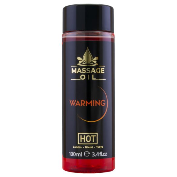 HOT ulje za masažu za negu kože - sa efektom grejanja (100ml)
