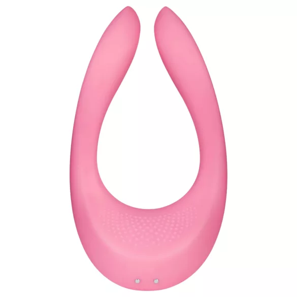 Satisfyer Endless Joy - punjivi vibrator za parove (ružičasti)