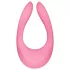 Satisfyer Endless Joy - punjivi vibrator za parove (ružičasti)