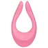Satisfyer Endless Joy - punjivi vibrator za parove (ružičasti)