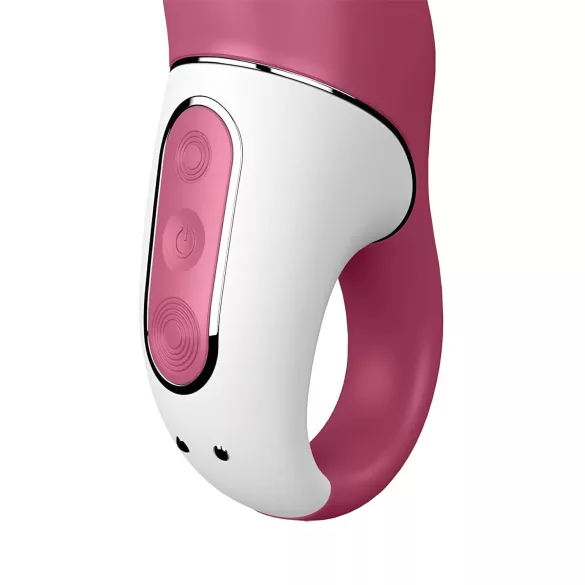 Satisfyer Petting Hippo - puni se, vodootporni vibrator (roze)