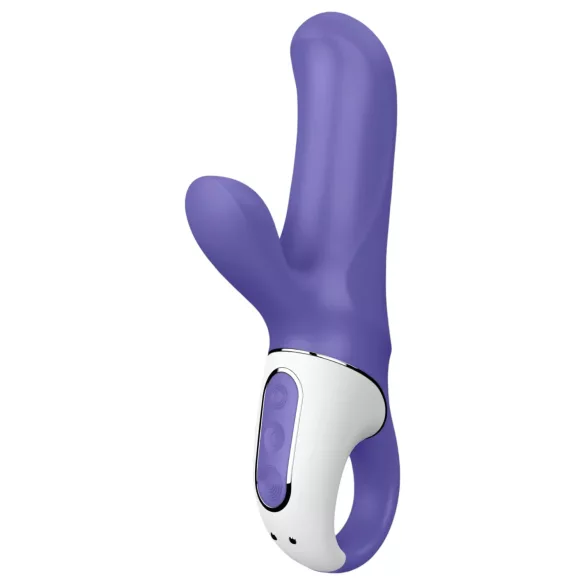 Satisfyer Magic Bunny - vodootporni vibrator sa stimulatorom (plavi)