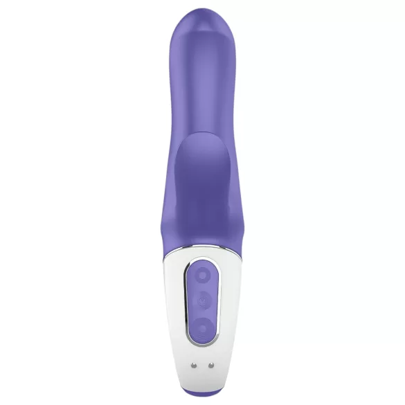 Satisfyer Magic Bunny - vodootporni vibrator sa stimulatorom (plavi)