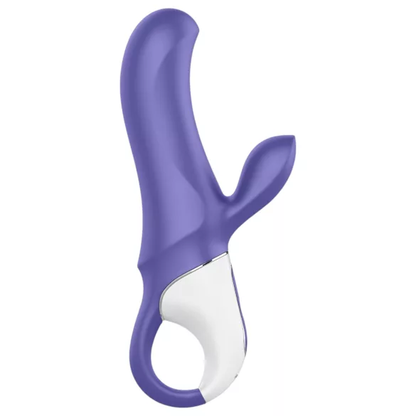 Satisfyer Magic Bunny - vodootporni vibrator sa stimulatorom (plavi)
