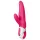 Satisfyer Mr. Rabbit - vodootporni vibrator sa klitoralnim stimulatorom (roze)