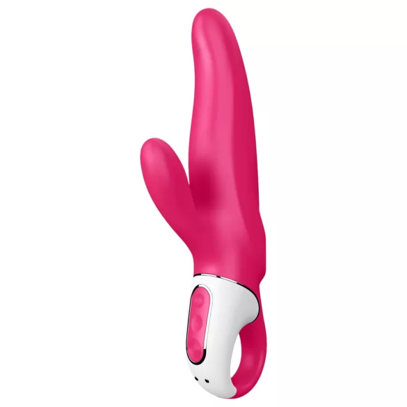 Satisfyer Mr. Rabbit - vodootporni vibrator sa klitoralnim stimulatorom (roze)