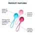Satisfyer Kegel Loptice - set od 3 dela