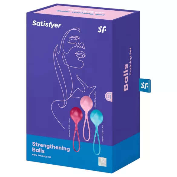 Satisfyer Kegel Loptice - set od 3 dela