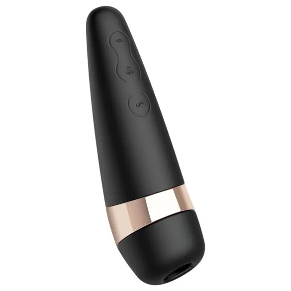 Satisfyer Pro 3+ - vodootporni punjivi vibrator za stimulaciju klitorisa (crni)
