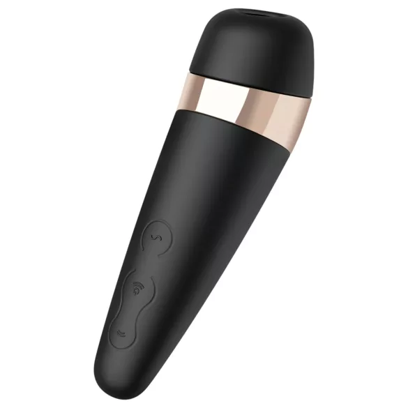 Satisfyer Pro 3+ - vodootporni punjivi vibrator za stimulaciju klitorisa (crni)