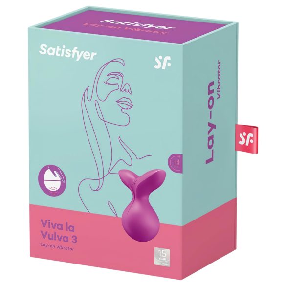 Satisfyer Viva la Vulva 3 - vibrator za klitoris (ljubičasti)