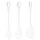 Satisfyer Yoni Power 1 - set joni kuglica - belo (3 komada)
