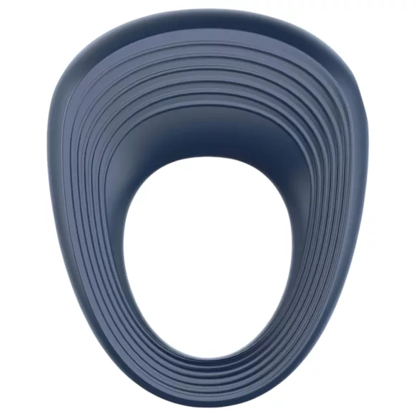 Satisfyer Power Ring - vodootporni vibrirajući prsten za penis (sivi)