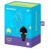 Satisfyer Sweet Treat - punjiva rotirajuća masažerka za klitoris (crna)