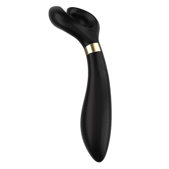 Satisfyer Endless Fun - punjivi, vodootporni parni vibrator (crna)