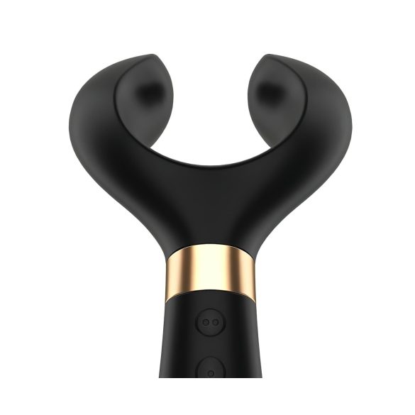 Satisfyer Endless Fun - punjivi, vodootporni parni vibrator (crna)