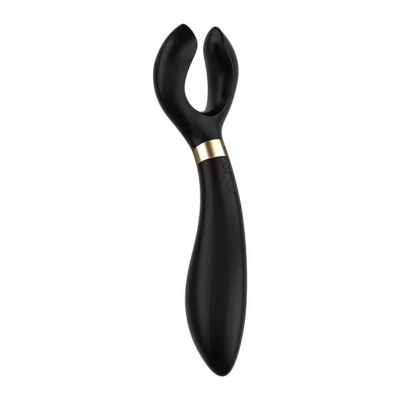 Satisfyer Endless Fun - punjivi, vodootporni parni vibrator (crna)