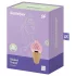 Satisfyer Sweet Treat - punjiva rotirajuća vibrator za klitoris (ružičasto-smeđa)