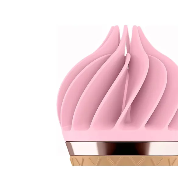 Satisfyer Sweet Treat - punjiva rotirajuća vibrator za klitoris (ružičasto-smeđa)