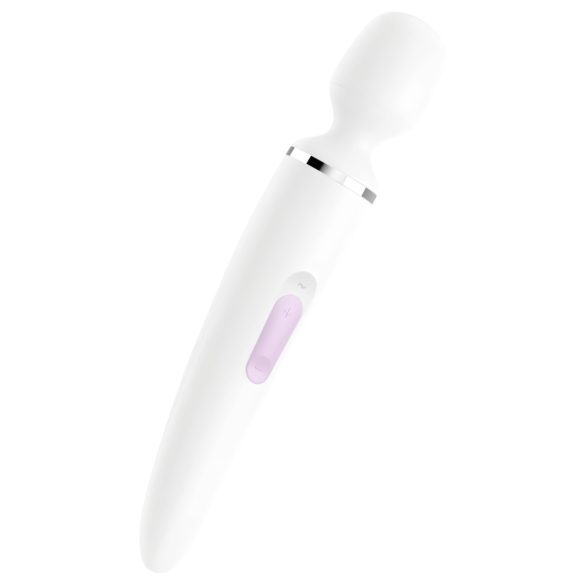 Satisfyer Wand-er Woman - vodootporni masažer vibrator (beli)