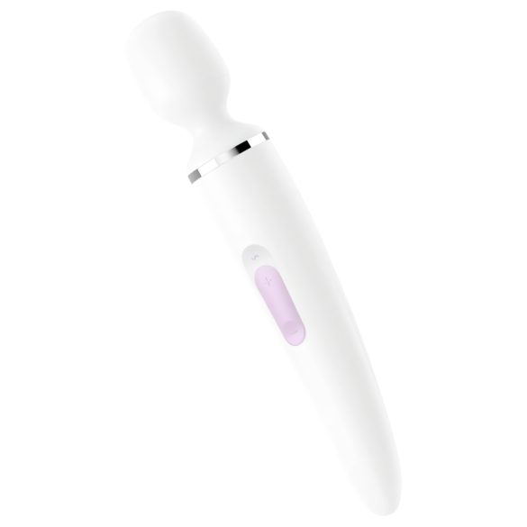 Satisfyer Wand-er Woman - vodootporni masažer vibrator (beli)