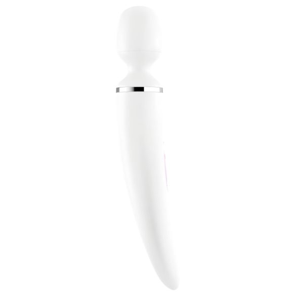 Satisfyer Wand-er Woman - vodootporni masažer vibrator (beli)