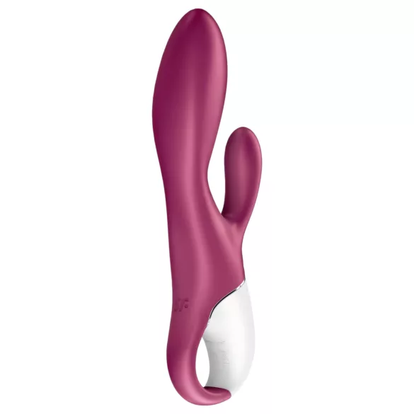 Satisfyer Heated Affair - grejni vibrator sa stimulatorom klitorisa (crveni)