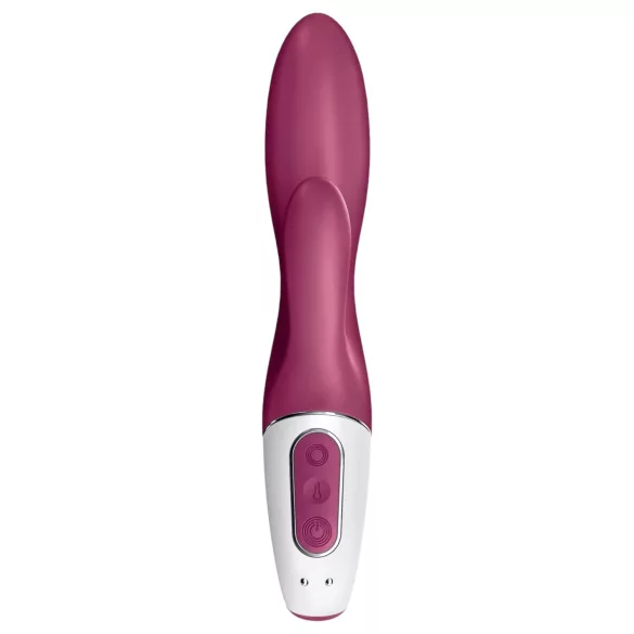 Satisfyer Heated Affair - grejni vibrator sa stimulatorom klitorisa (crveni)