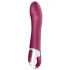 Satisfyer Big Heat - bežični, grejni G-tačka vibrator (crveni)