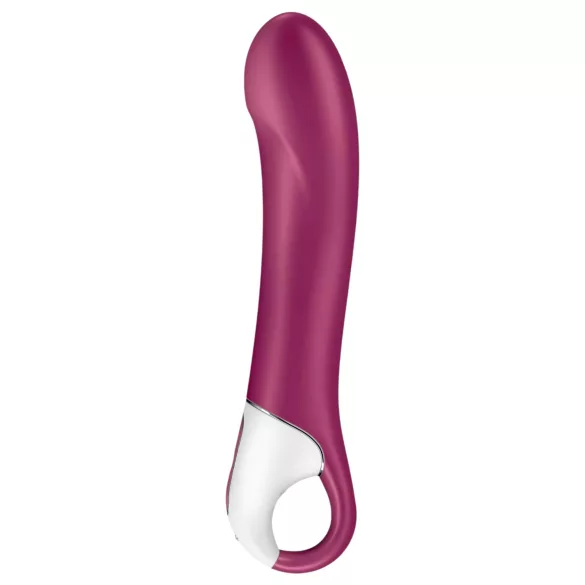 Satisfyer Big Heat - bežični, grejni G-tačka vibrator (crveni)