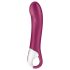Satisfyer Big Heat - punjivi G-tačka vibrator sa funkcijom zagrevanja (crveni)