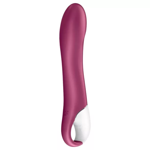 Satisfyer Big Heat - bežični, grejni G-tačka vibrator (crveni)